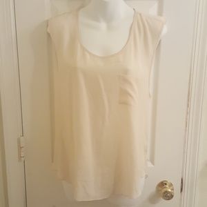 Flowy Tank Top with Crisscross Back